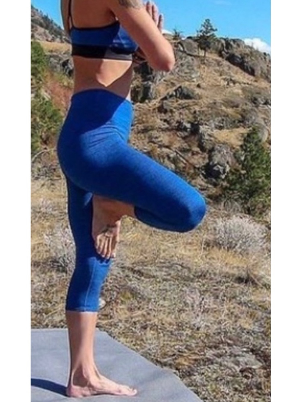 Manduka YOGA leggings royal blue XSMALL
